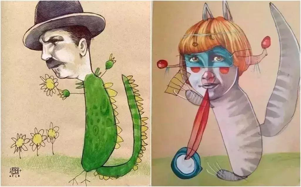 12个有趣的绘画创意小窍门,在家里玩的绘画游戏简单又有趣哦