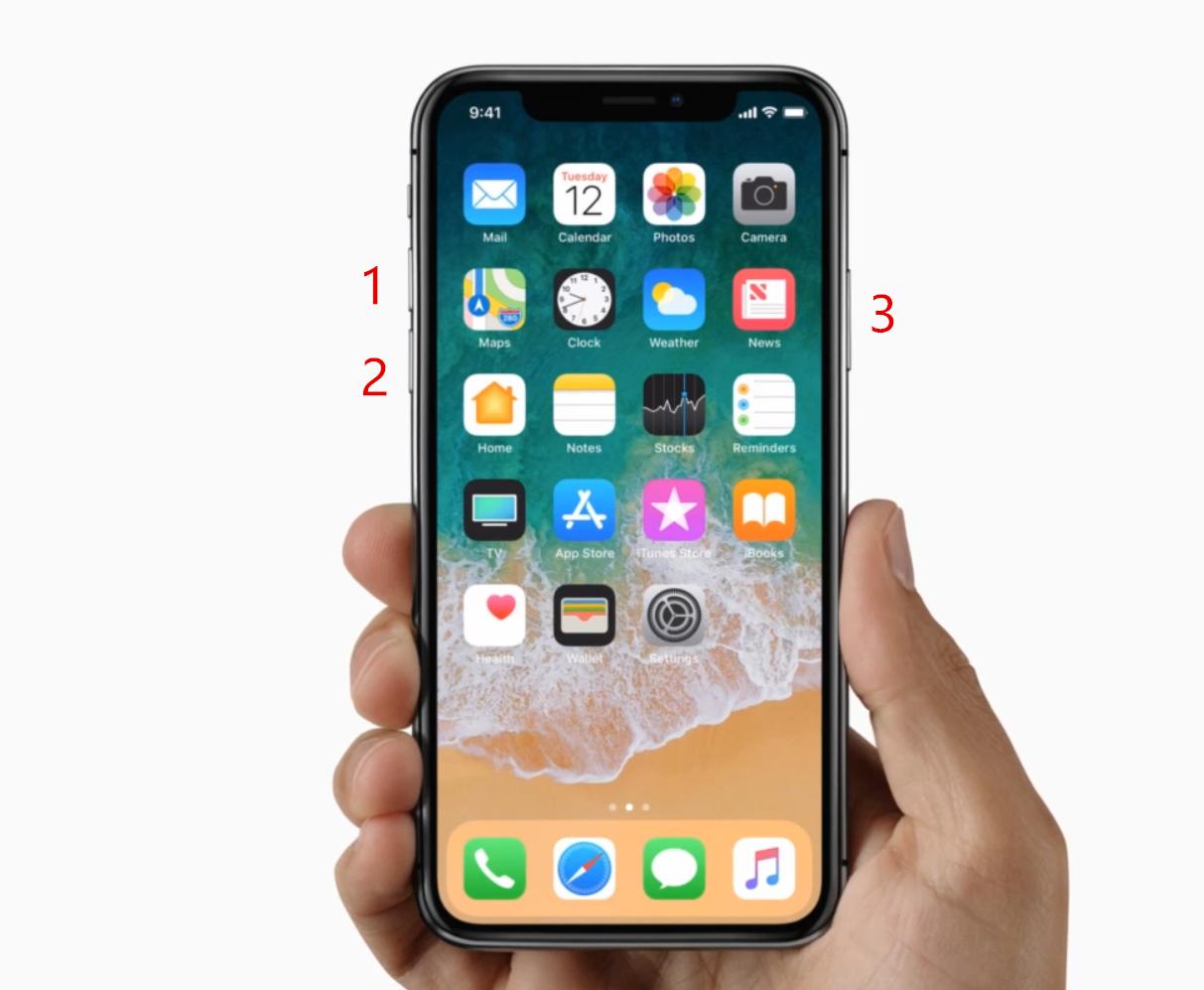 iphoneX死机，黑屏，不知所措？教你强制重启和进入恢复模式