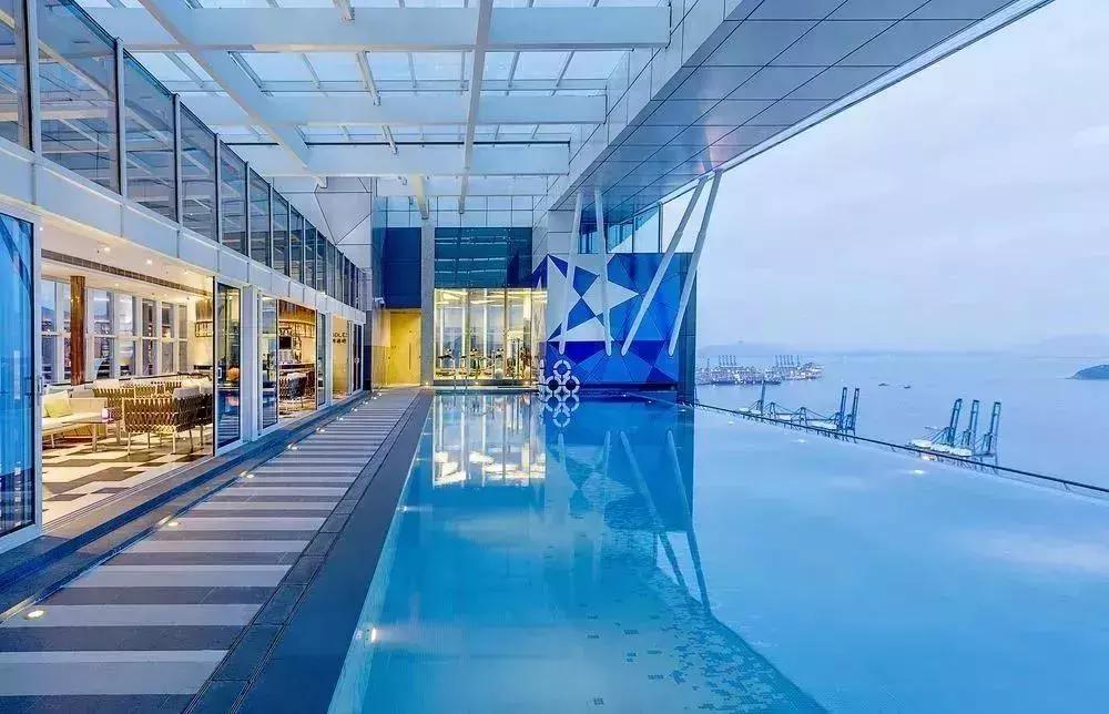 泰国网红星空泳池,无边网红泳池