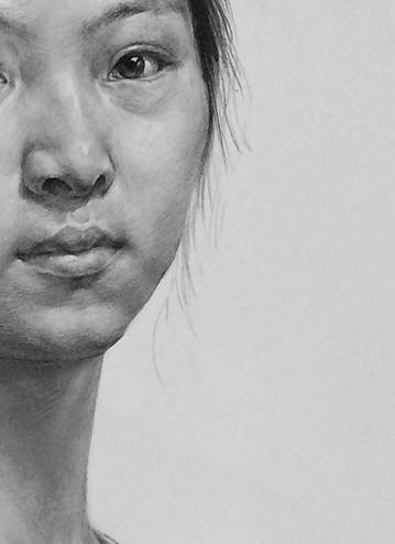 素描人物头像结构解析,素描头像五官塑造