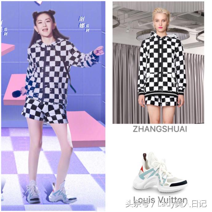 谢娜旗袍快乐大本营,谢娜衣服穿搭大本营