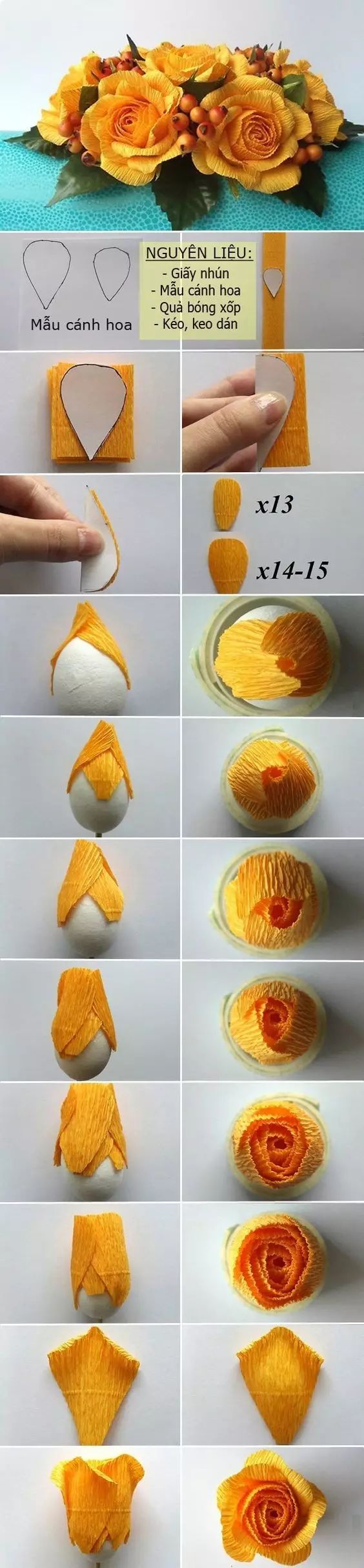 怎么折气球玫瑰花简单折法,小学生简单玫瑰花折法4步