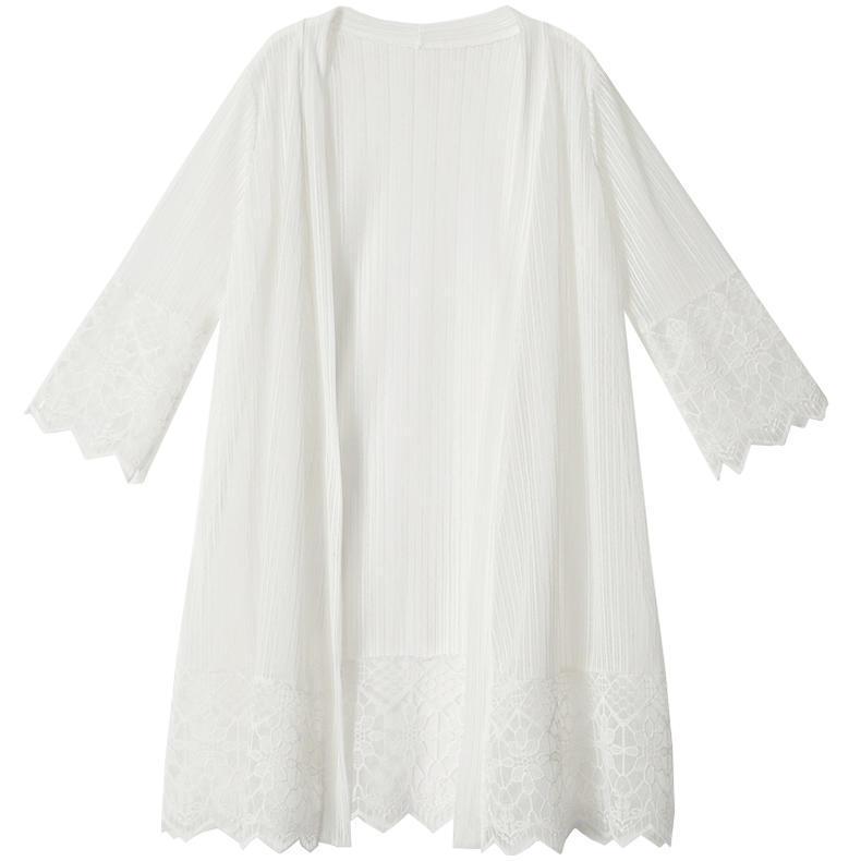 镂空针织罩衫女,波西米亚风镂空针织罩衫