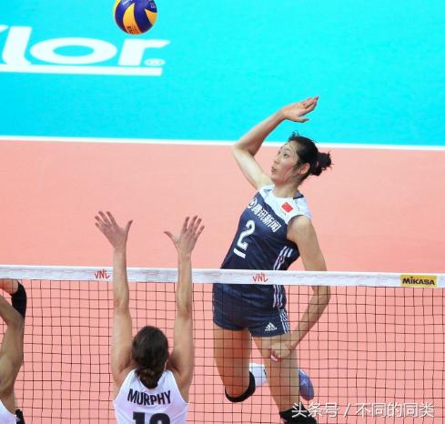 朱婷最凶猛的一记扣球特写,朱婷最霸气扣球