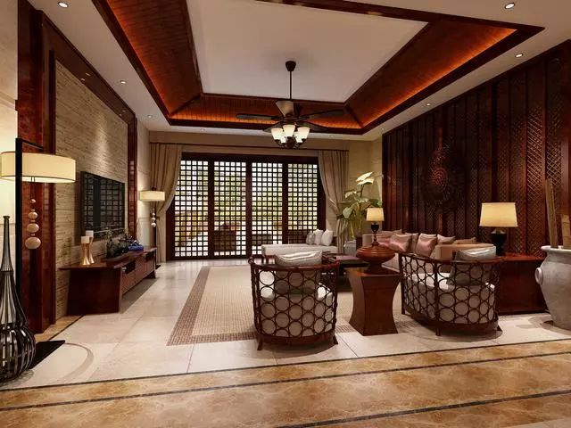 60平米小户型装修新中式风格的,88平米新风格装修