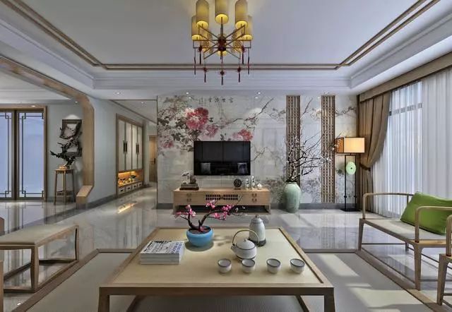 60平米小户型装修新中式风格的,88平米新风格装修