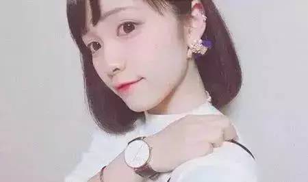 减龄波波头短发,学生头发型女短发圆脸简单