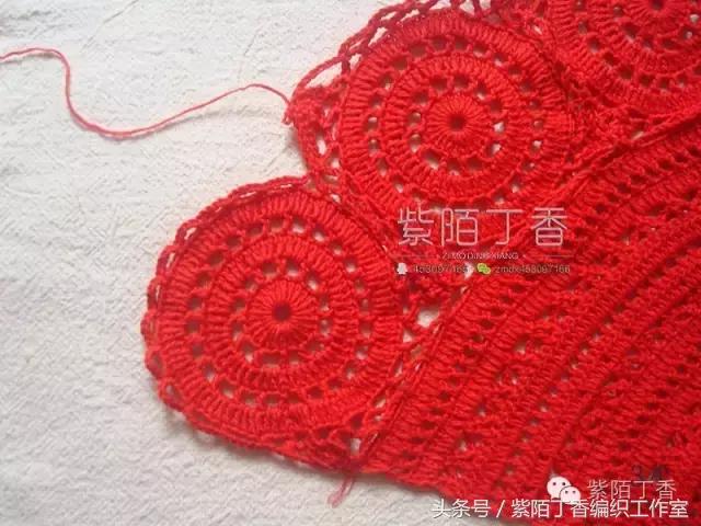 月神披肩紫陌丁香高清图解,紫陌丁香大披肩