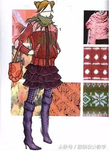服装画画基础入门教学,怎样学服装画手绘图