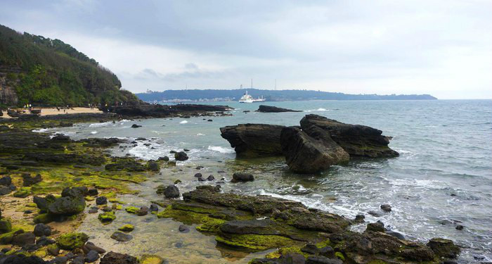 北海涠洲岛海底,北海涠洲岛火岩岛