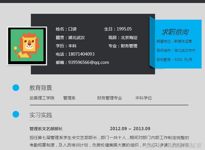 180套精品面试简历模板,免费的面试模板