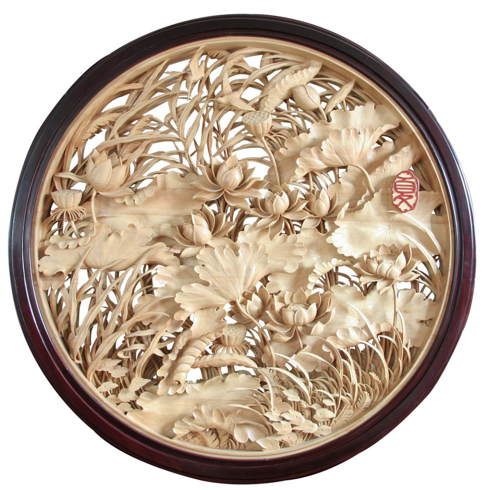 天工开物美术作品,天工开物讲木雕