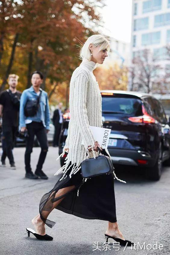 优雅又舒服的猫跟鞋,春天流行的猫跟鞋