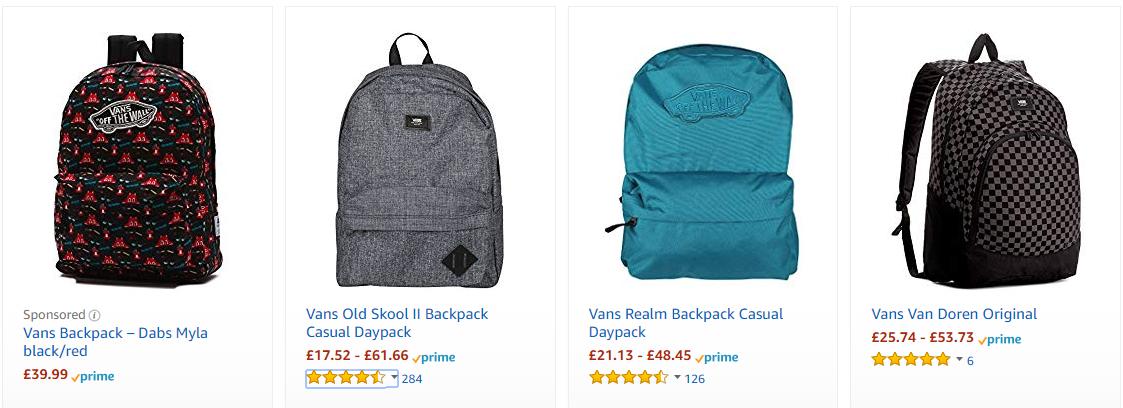 英国线上市场最受欢迎的行李箱包品牌TOP30