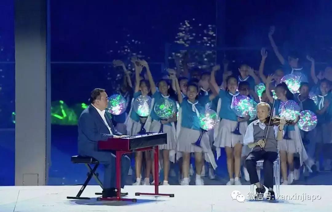 新加坡五十五周年,新加坡共庆中国七十岁生日快乐