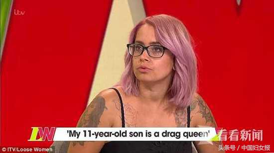 11岁男孩上女性电视节目惊艳变装全场女性尖叫