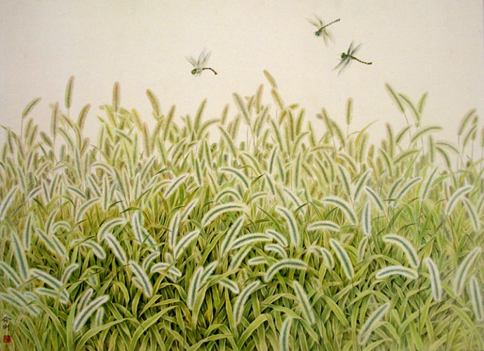 你还记得童年的狗尾草吗,狗尾草小时候