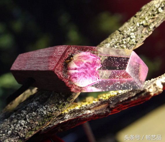 布艺纯手工制作工艺吊坠项链,手工项链吊坠diy