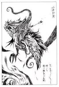 日本鸟类的传说,古老传说中的怪鸟