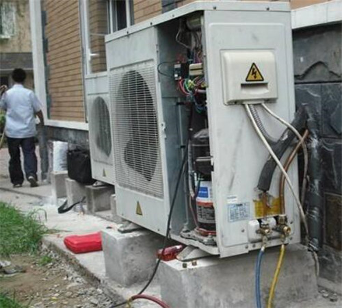 室内空调漏水怎么维修视频教程,高层空调外机漏水维修