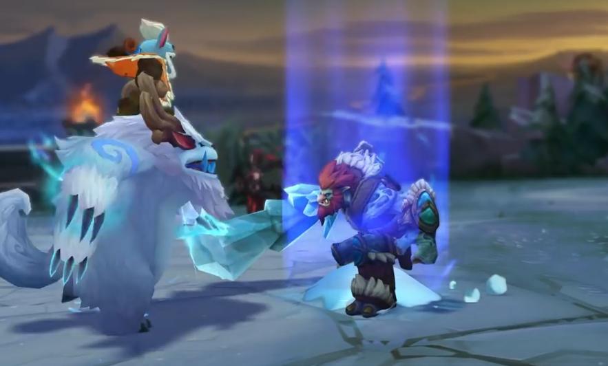 lol雪人骑士大乱斗,lol雪人骑士天赋