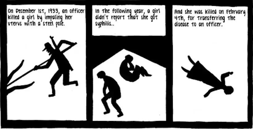 毒打、强奸、*虐性**……他把一个女人的真实故事画成漫画