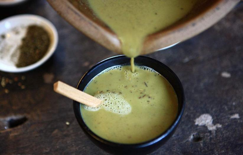 茶叶擂茶的正宗做法,云南擂茶的正宗做法