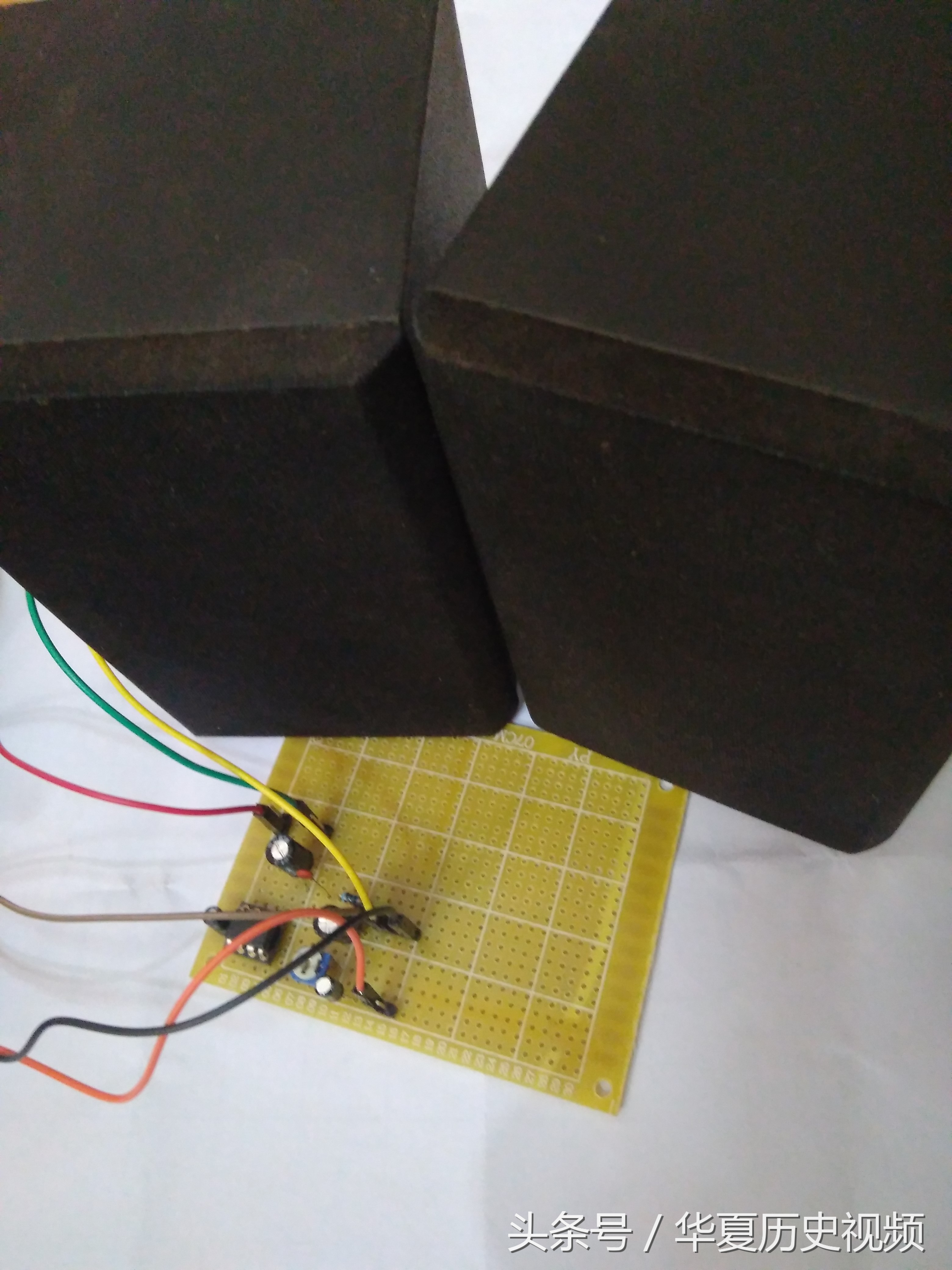 自制一枚1cm芯片,制作2w元的音响