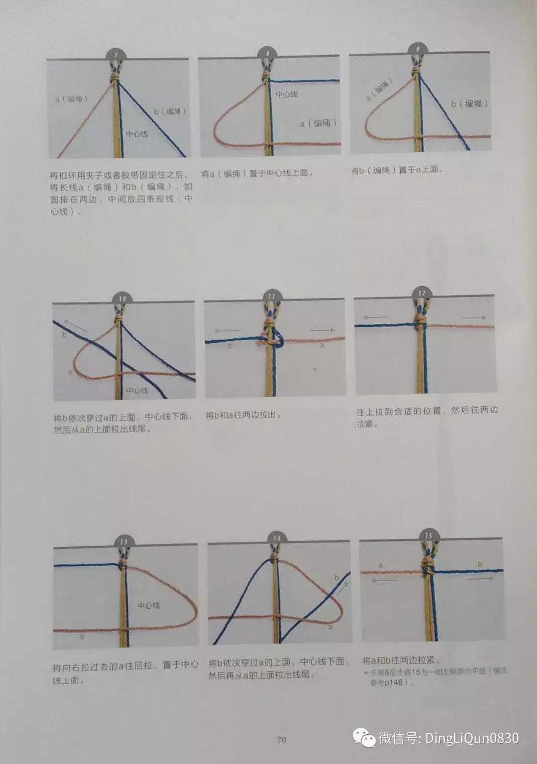 用中国结绳编手链教程,中国结手链编织