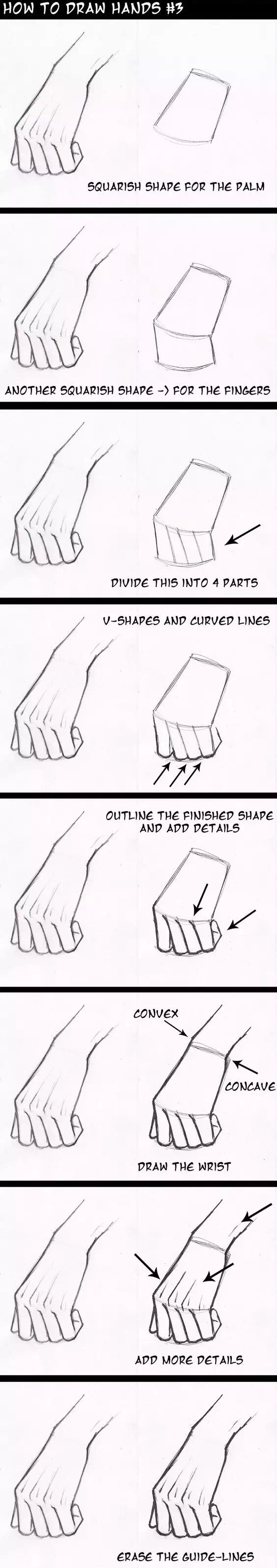 新人画手入门教程,教你画手大全