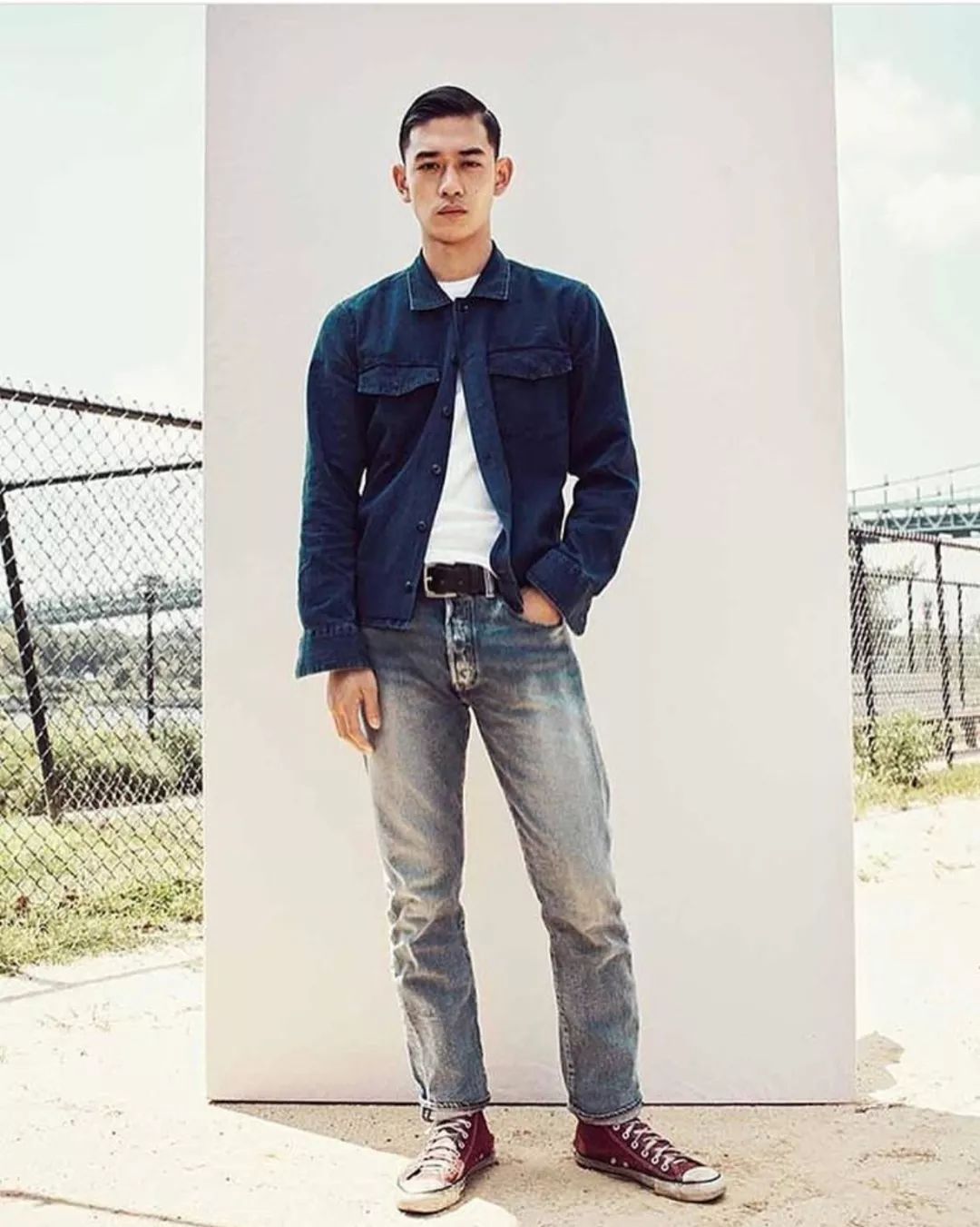 跟着他穿T恤，闭着眼睛都能选到对的款