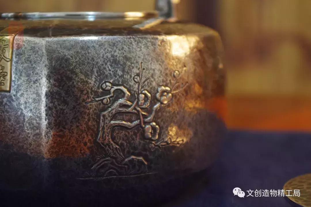 文创造物精工局银壶怎么样,银壶干烧后修复完成