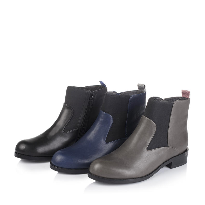 踝靴搭配秋冬什么颜色好,秋季脚踝靴