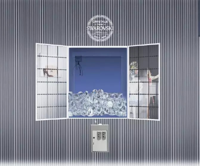 施华洛世奇幻影奇境全球首展,施华洛世奇silver翅膀