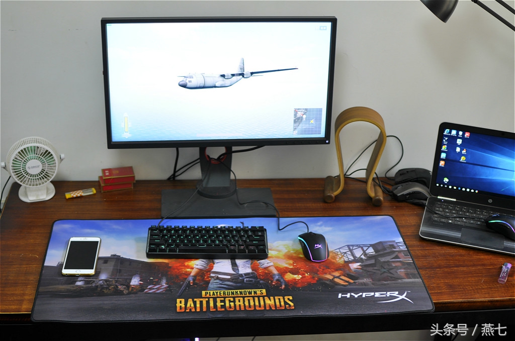 绝地求生虎符鼠标垫测评,金士顿hyperxfurys鼠标垫评测