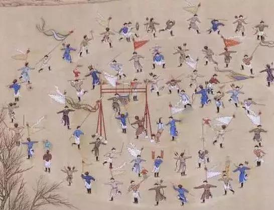打个赌：国画里的古人运动会，比咱现代人还玩得还溜！