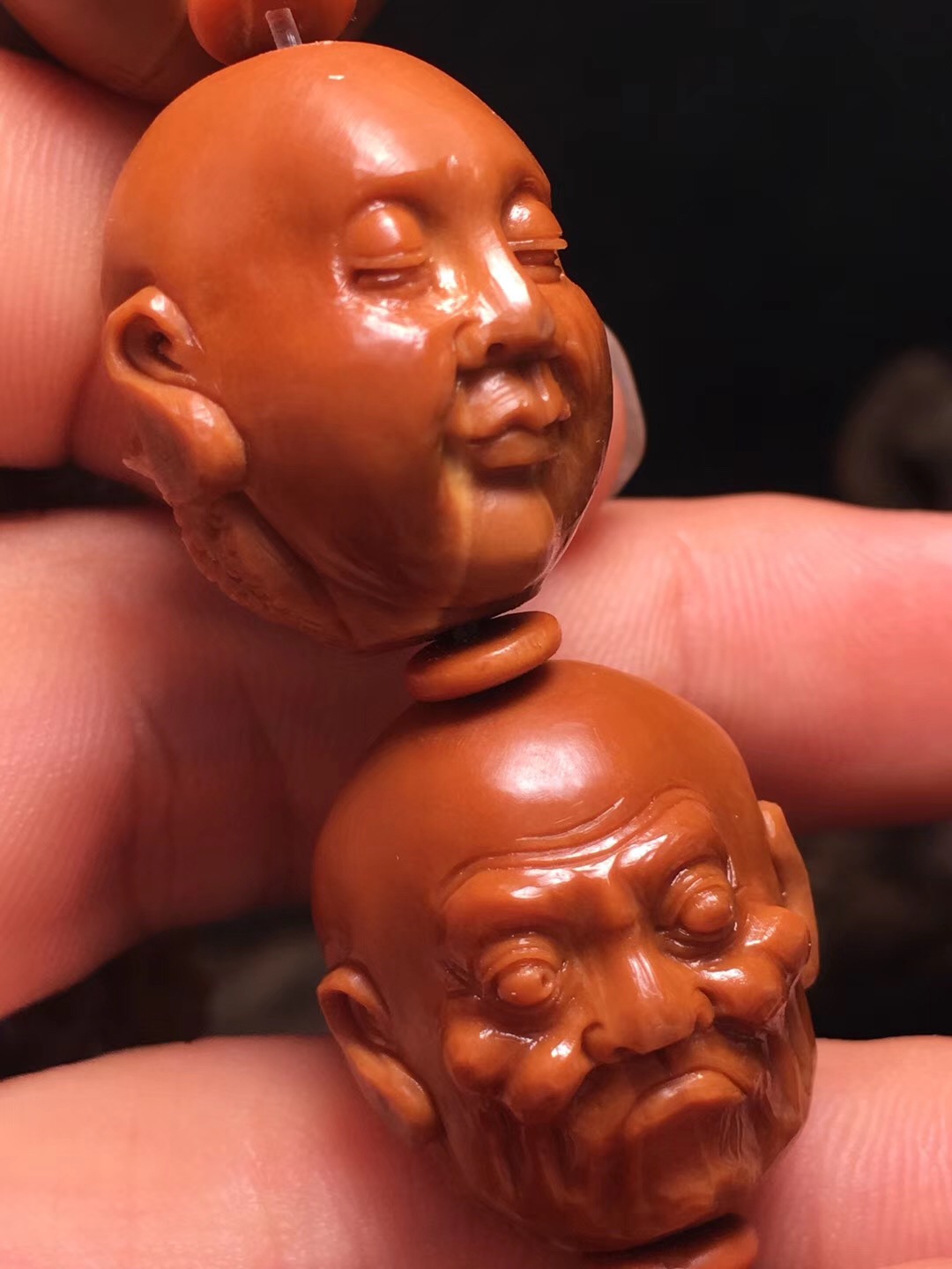 橄榄核雕为什么裂,橄榄核雕稍微有一点裂