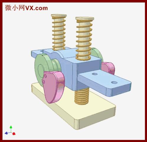 机械识图基础动图,50个经典机械动图