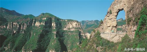 最美十大峡谷之一的太行山大峡谷,跨越三省太行山大峡谷风景