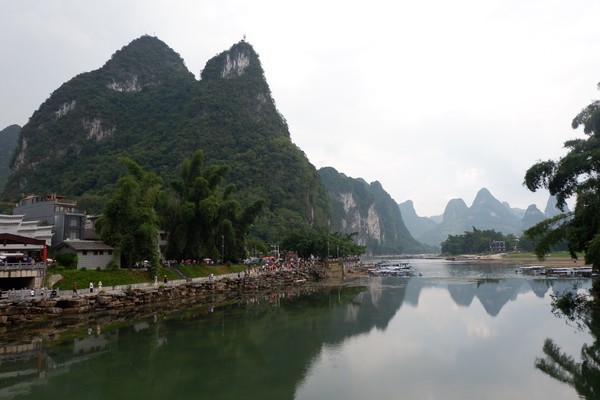 桂林阳朔无敌风景,阳朔龙头山水美如人间仙境