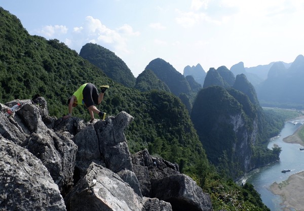 桂林阳朔无敌风景,阳朔龙头山水美如人间仙境