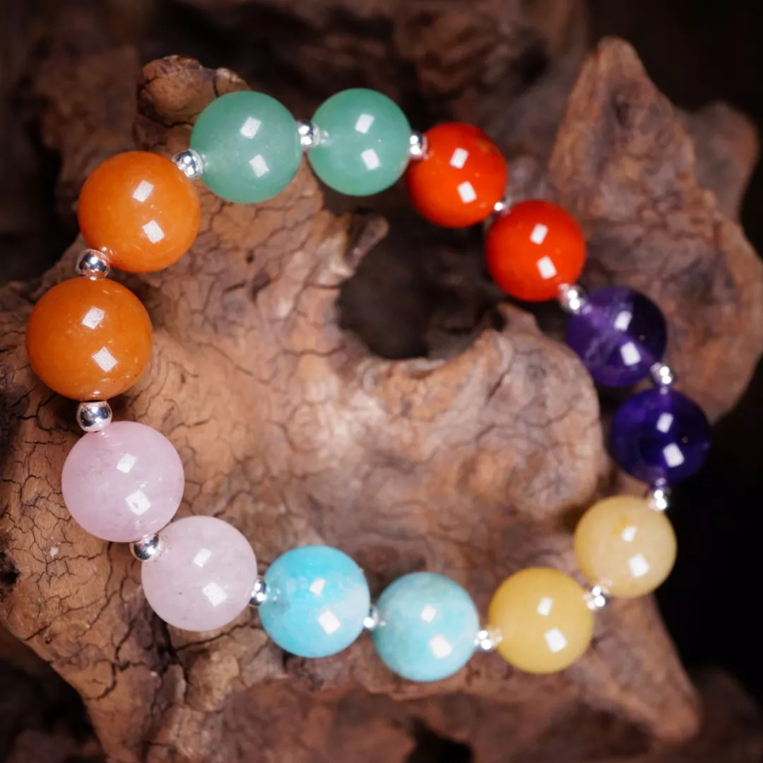 论色彩搭配,串珠色彩搭配高级感