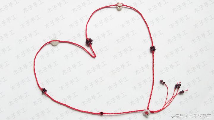 本命年红绳项链推荐,红绳腰链简单款