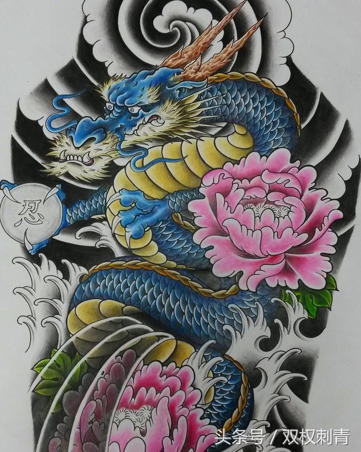 传统龙纹身图片大全,传统龙纹身图集推荐