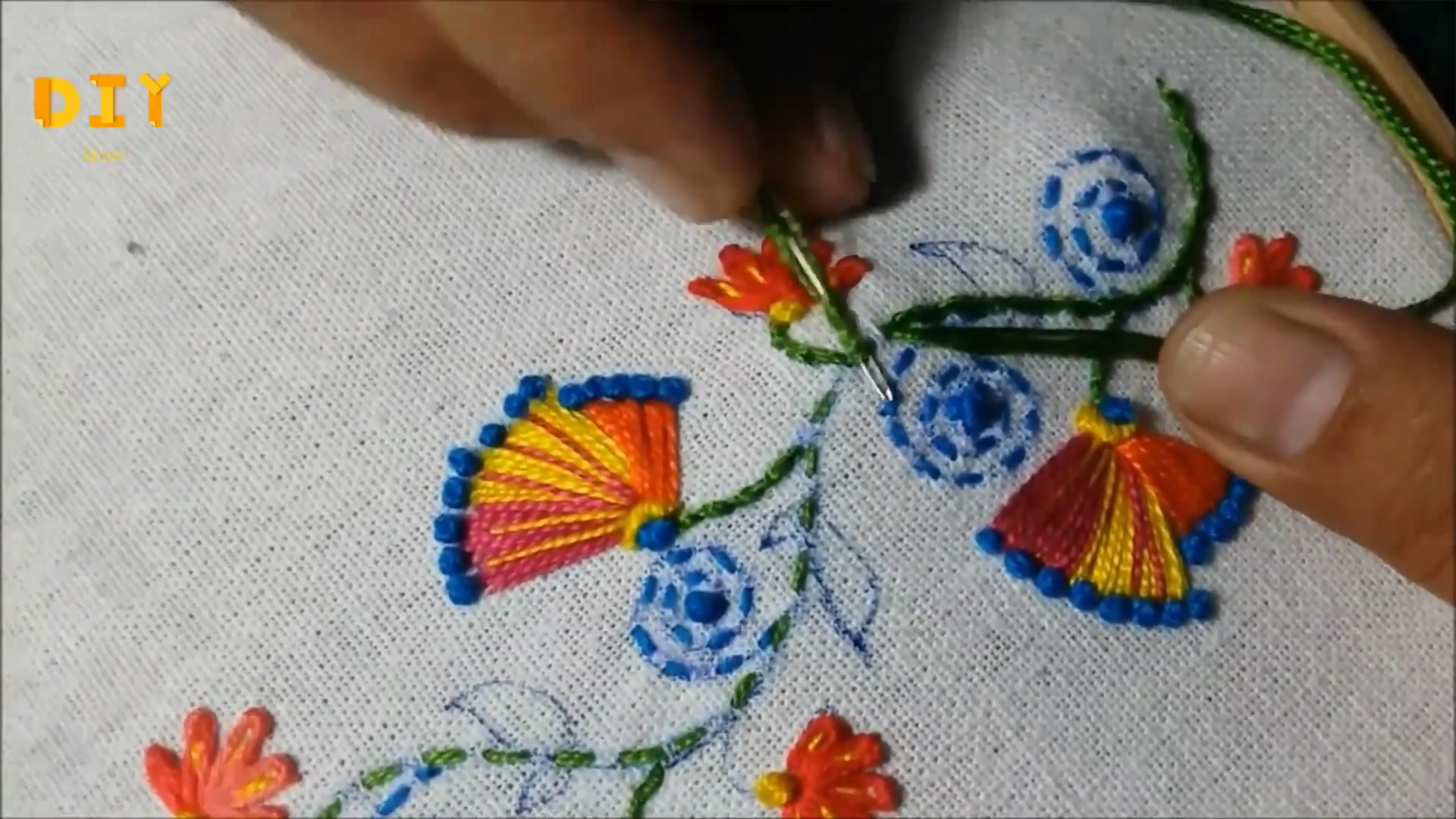 三月三手工绣花球简单又漂亮教程,手工绣花包的做法步骤