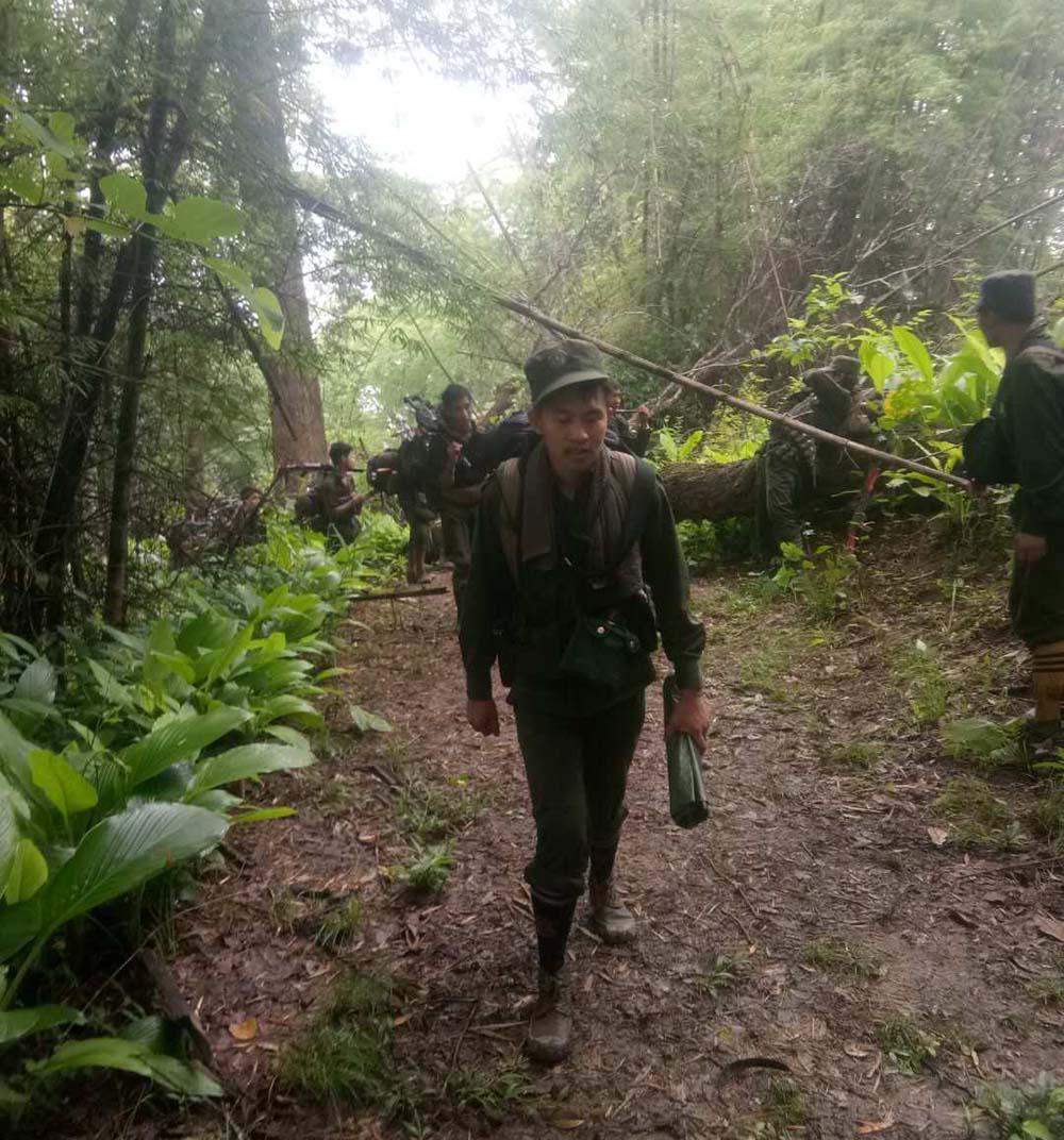 为缅甸的果敢同盟军致敬,向战斗在一线的民兵骨干致敬