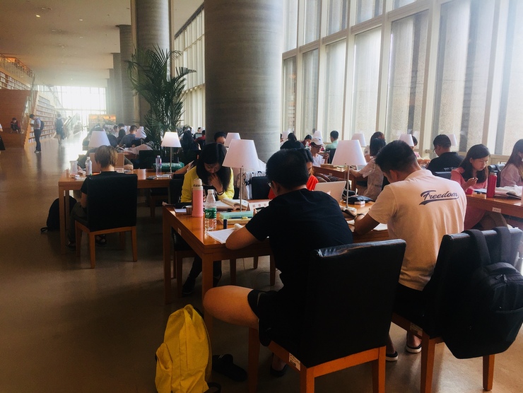 上海浦东图书馆,读一本书看一座城