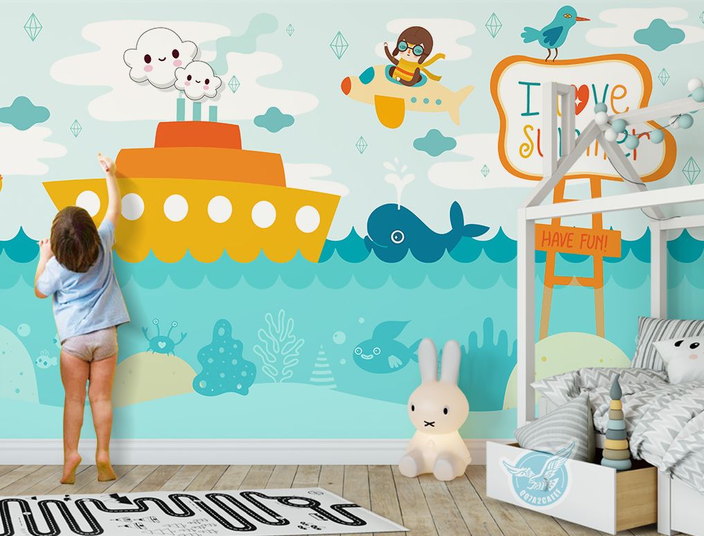 房屋墙绘,家中墙绘