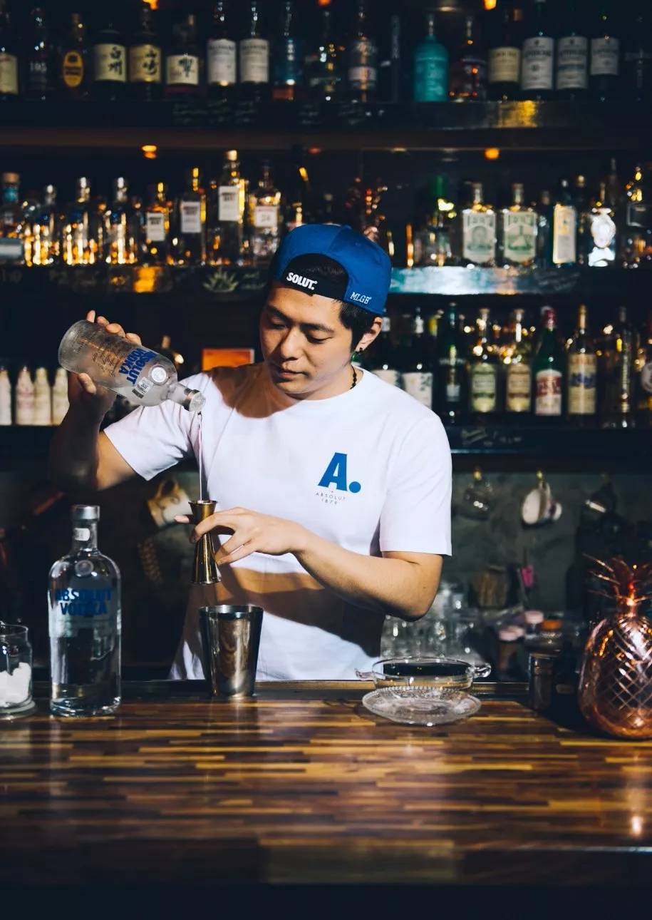 上海知名调酒师,上海最帅的调酒师