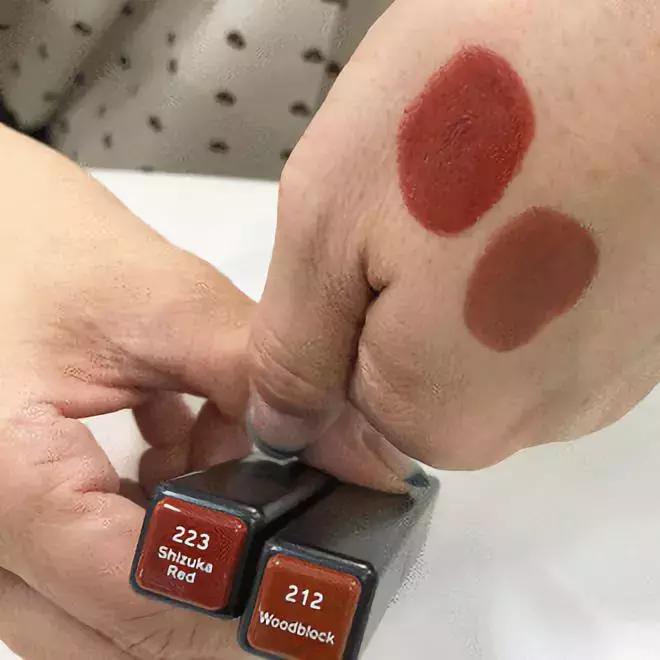 2018大热色口红,日杂风红棕色口红大牌